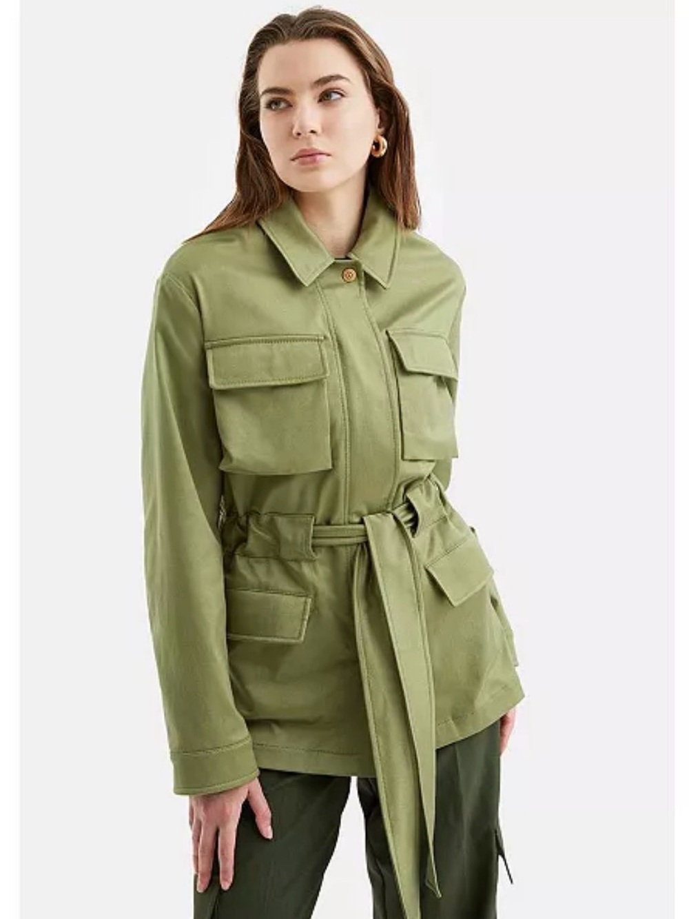 NWT NOCTURNE JEAN JACKET - Safari